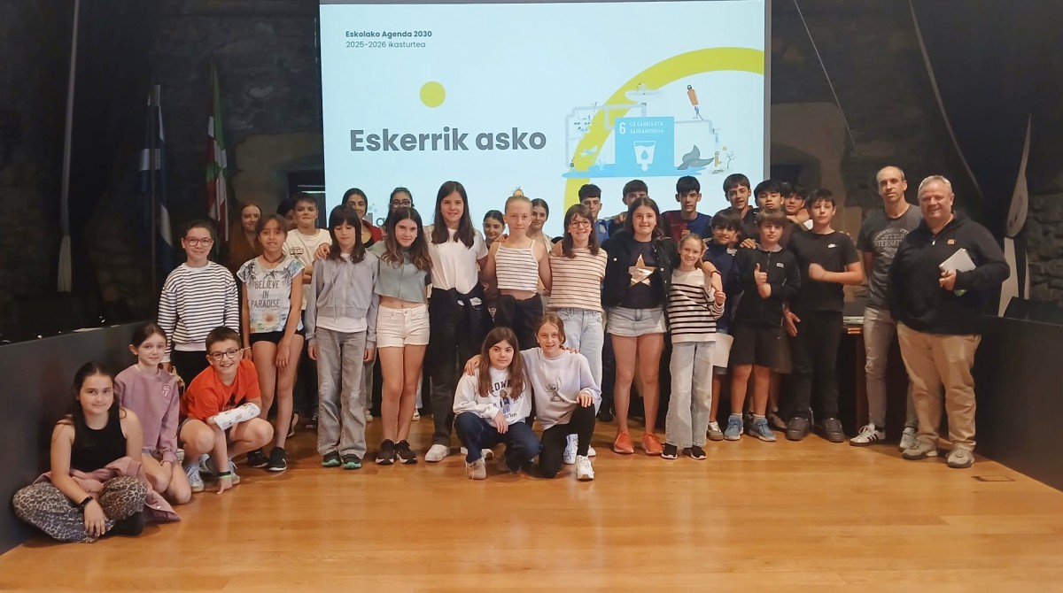 Eskola Agenda 2030 programako ikasturte amaierako udal foroa egin berri da